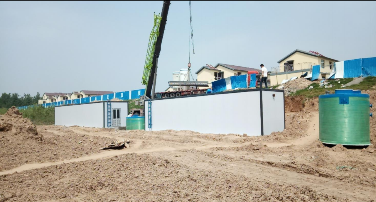 地衛(wèi)環(huán)?！拷惑w化污水處理項目